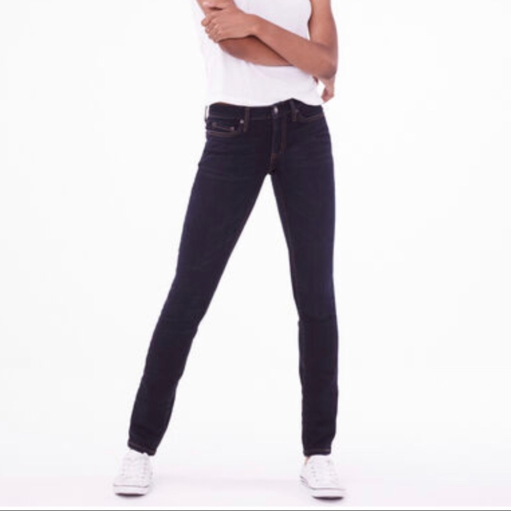 Aéropostale Dark Wash Mid-Rise Jegging
